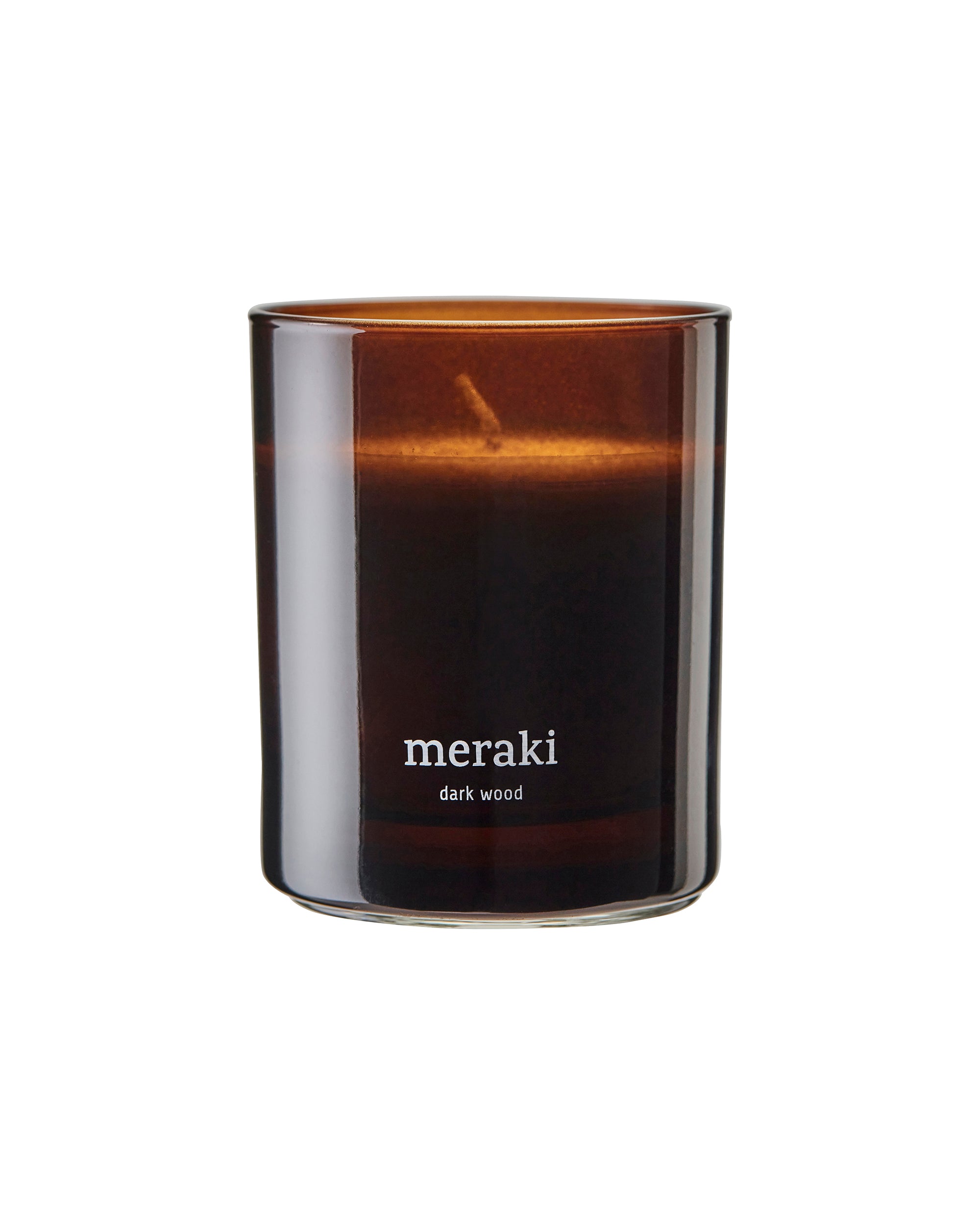 Dark wood Scented candle