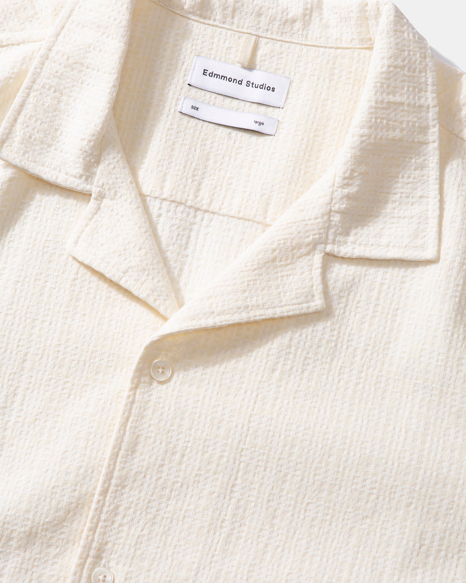 Camisa de màniga curta Artisan - Off White