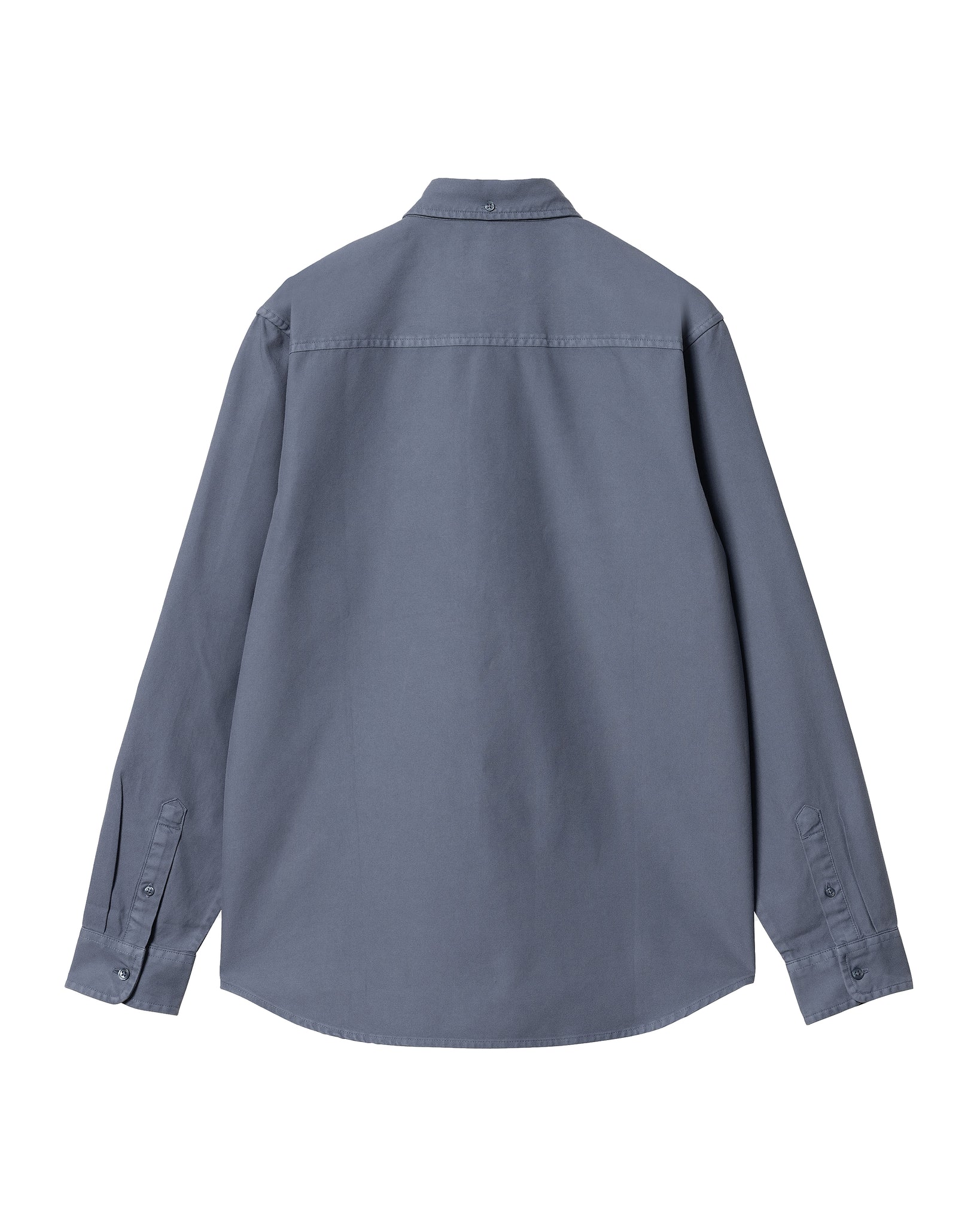 LS Bolton Shirt - Hudson Blue (garment dyed)