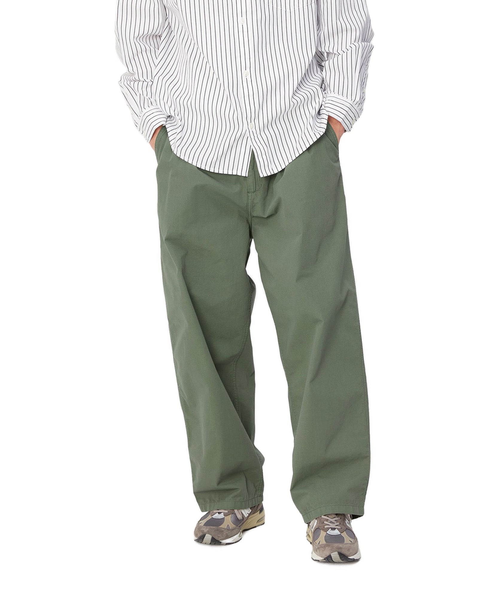 Pantalons Colston - Dollar Green (garment dyed)