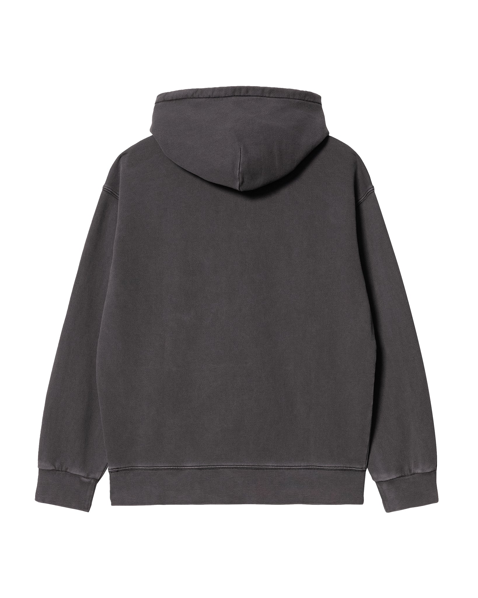 Sudadera Hooded Nelson - Charcoal (garment dyed)