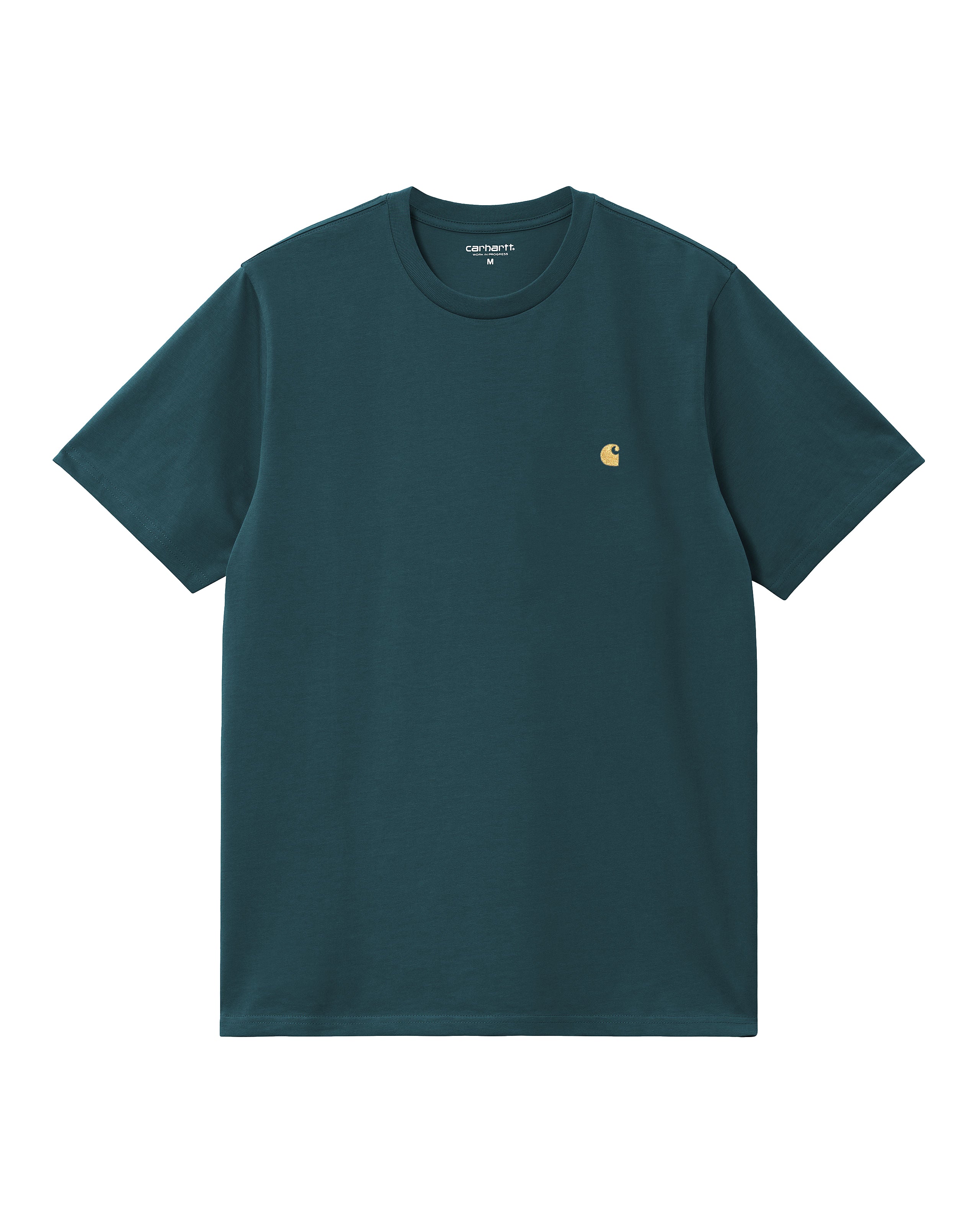 T-shirt SS Chase - Bleu Canard/Or