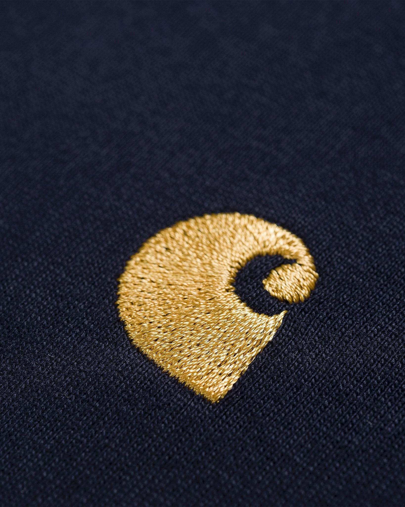 Camiseta SS Chase - Dark Navy/Gold