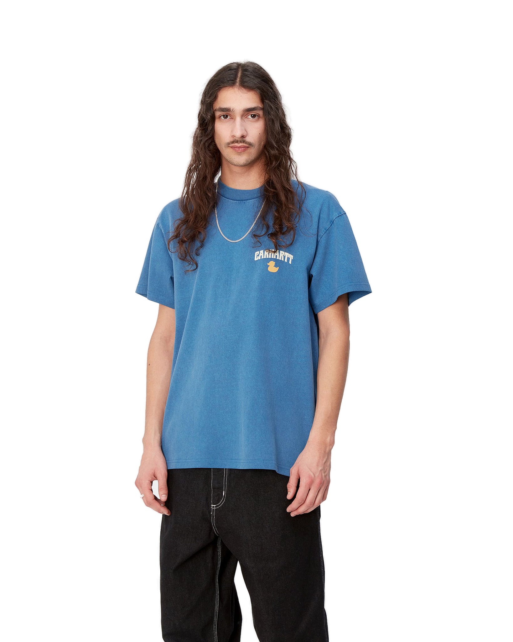 Camiseta SS Duckin - Acapulco (garment dyed)