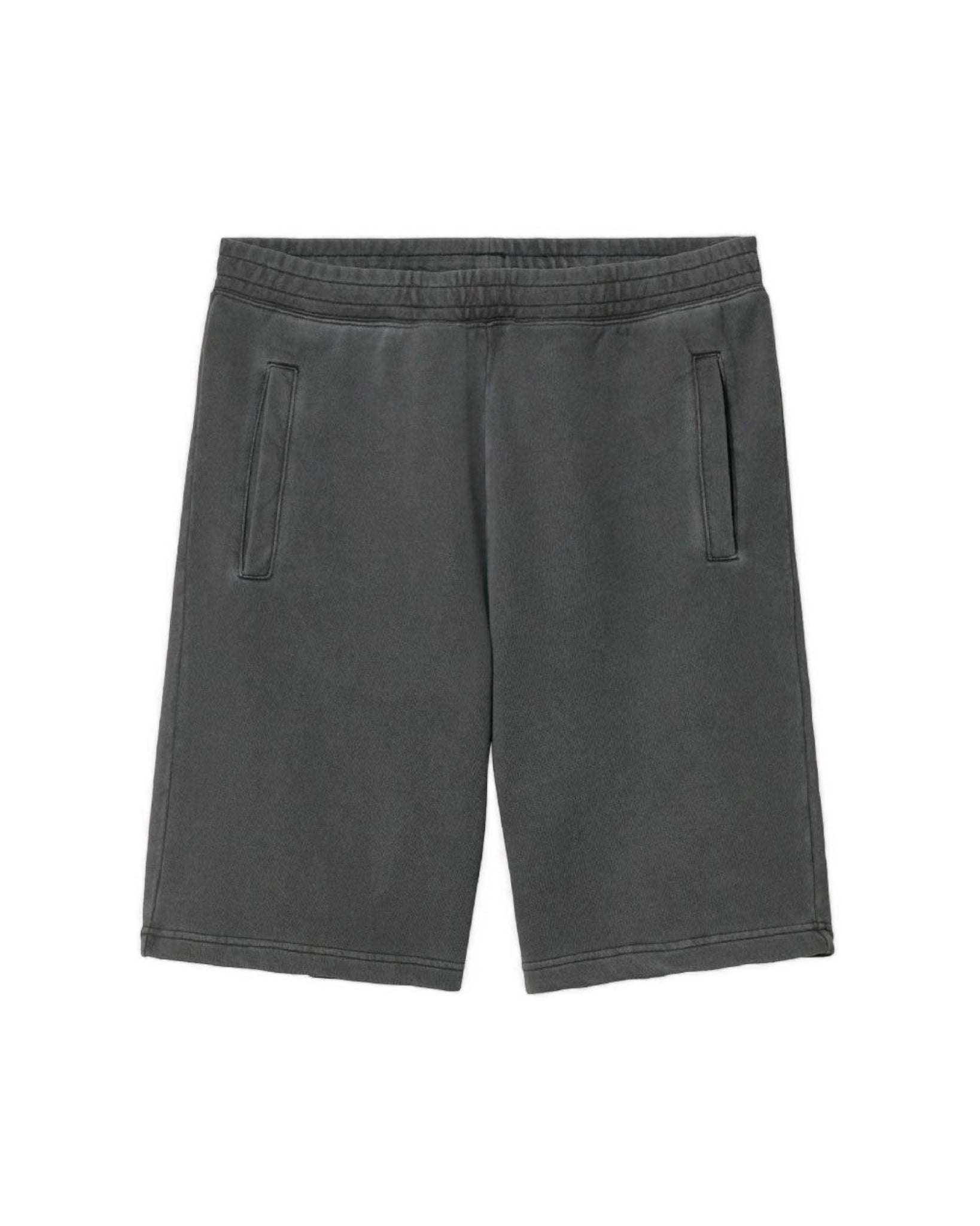 Pantalons Short Nelson Sweat - Charcoal (garment dyed)