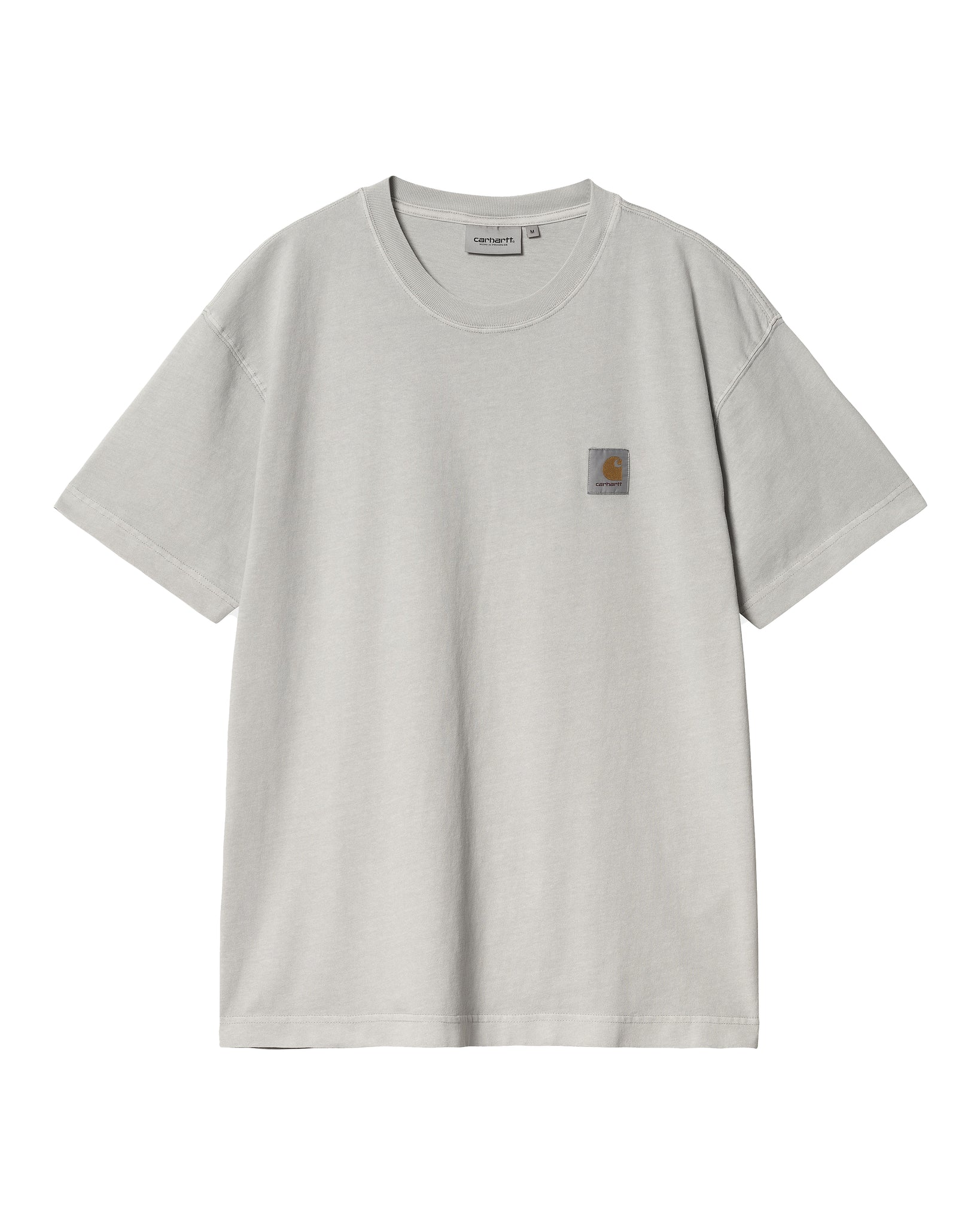 T-shirt SS Nelson - Sonic Silver (teint en pièce)