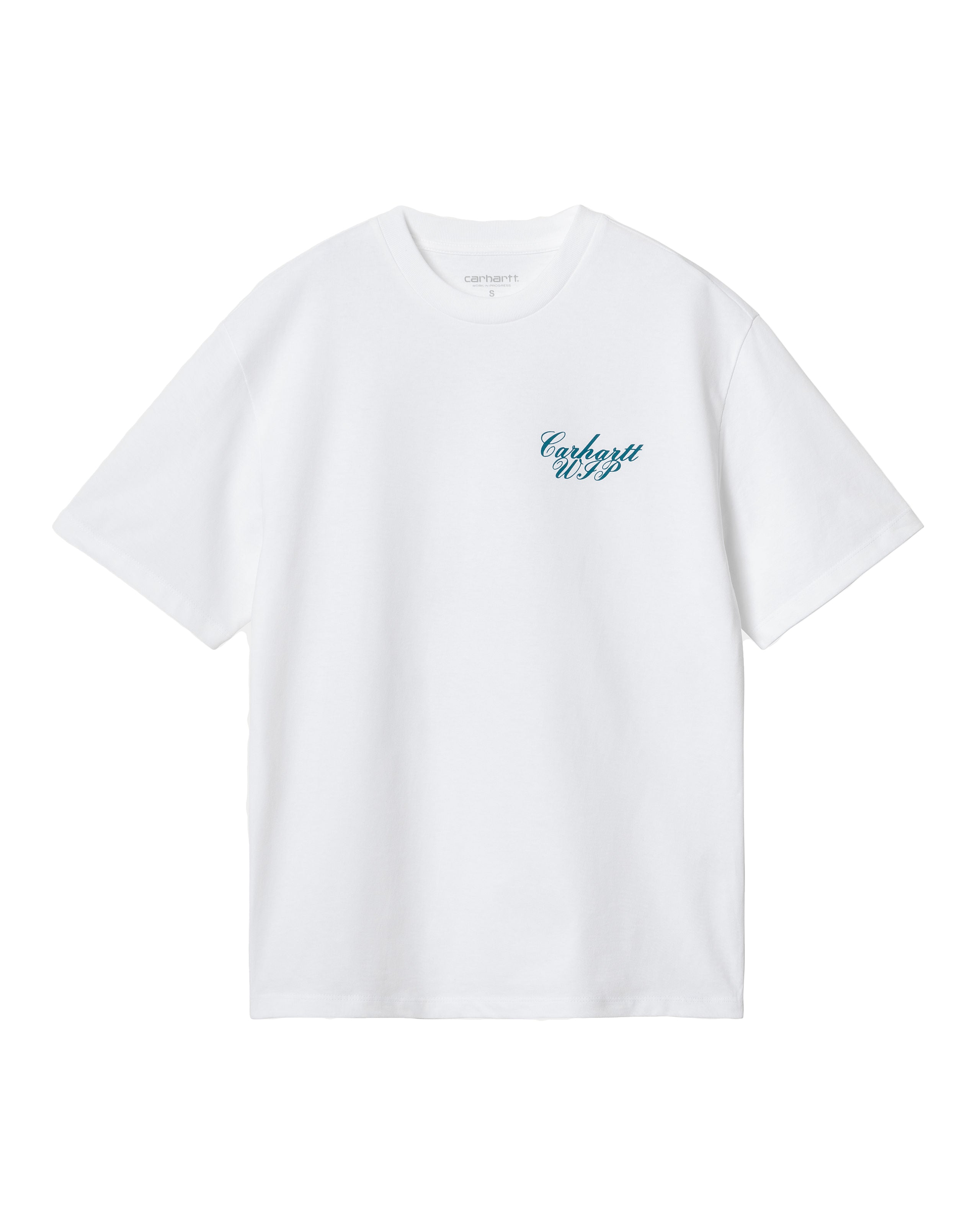 W SS Exchange T-Shirt - White/Blue