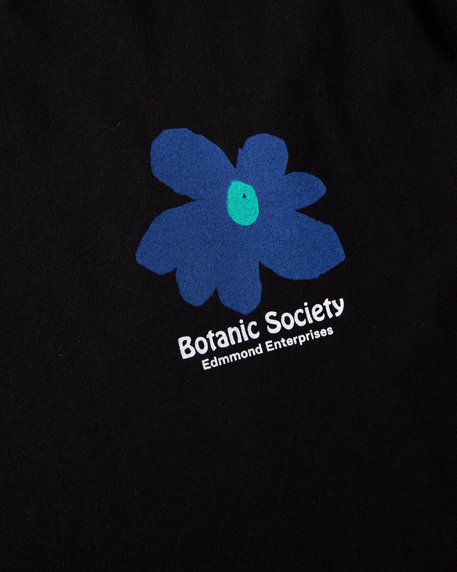 T-shirt de la Société Botanique - Noir