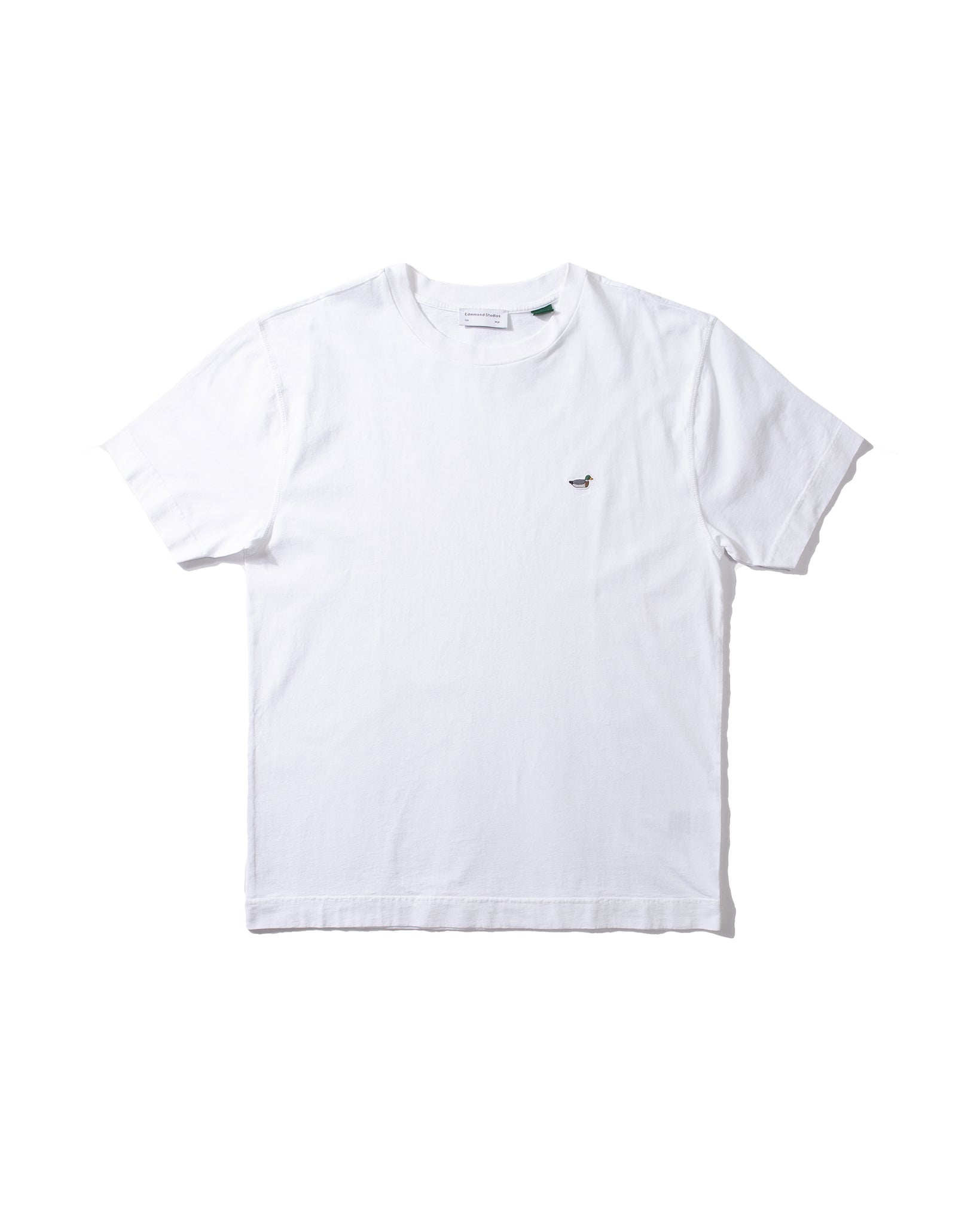 T-shirt Duck Patch - Blanc Uni