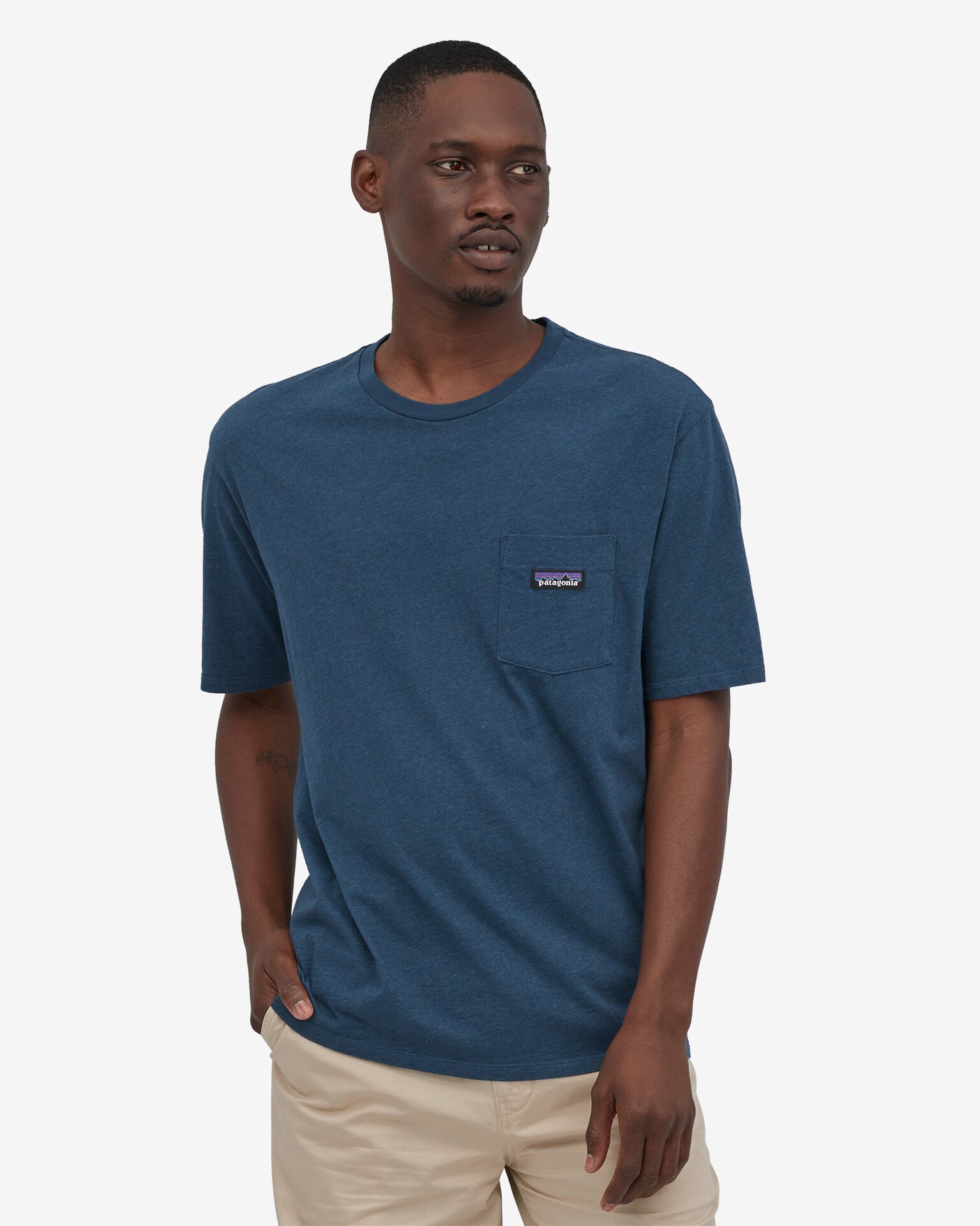 T-shirt à poche Ms Daily - Tidepool Blue (TIDB)