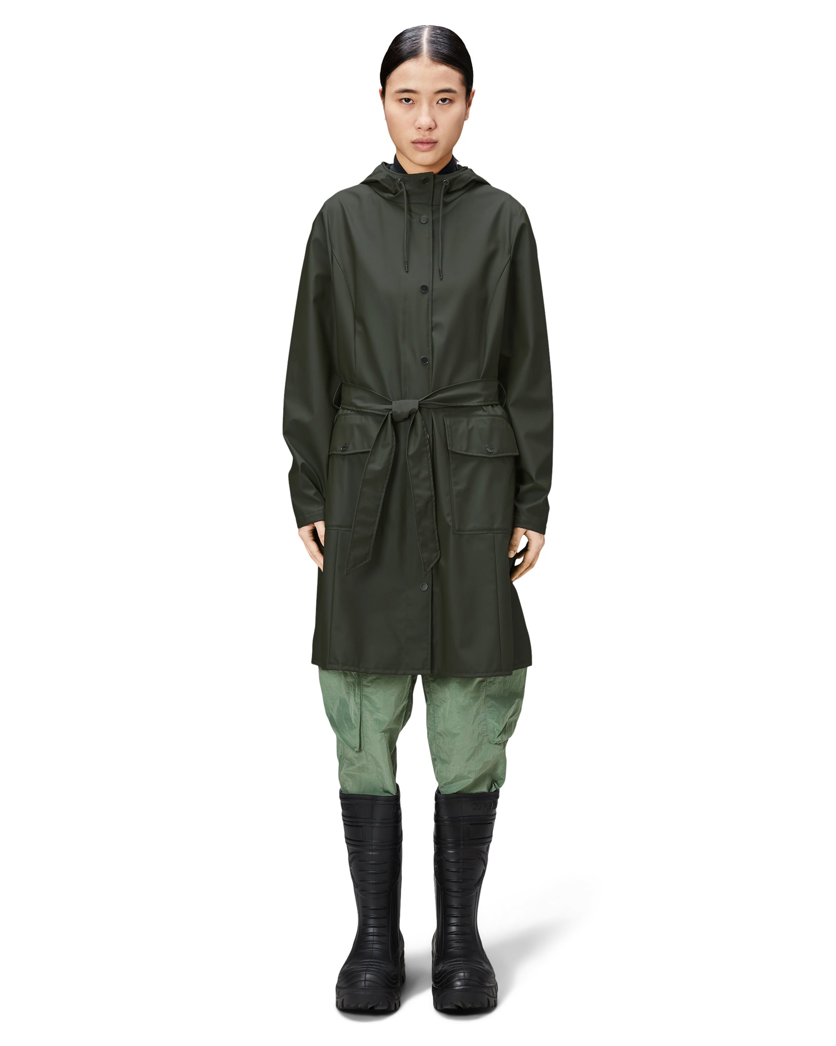 Curve Jacket Imperméable - Vert