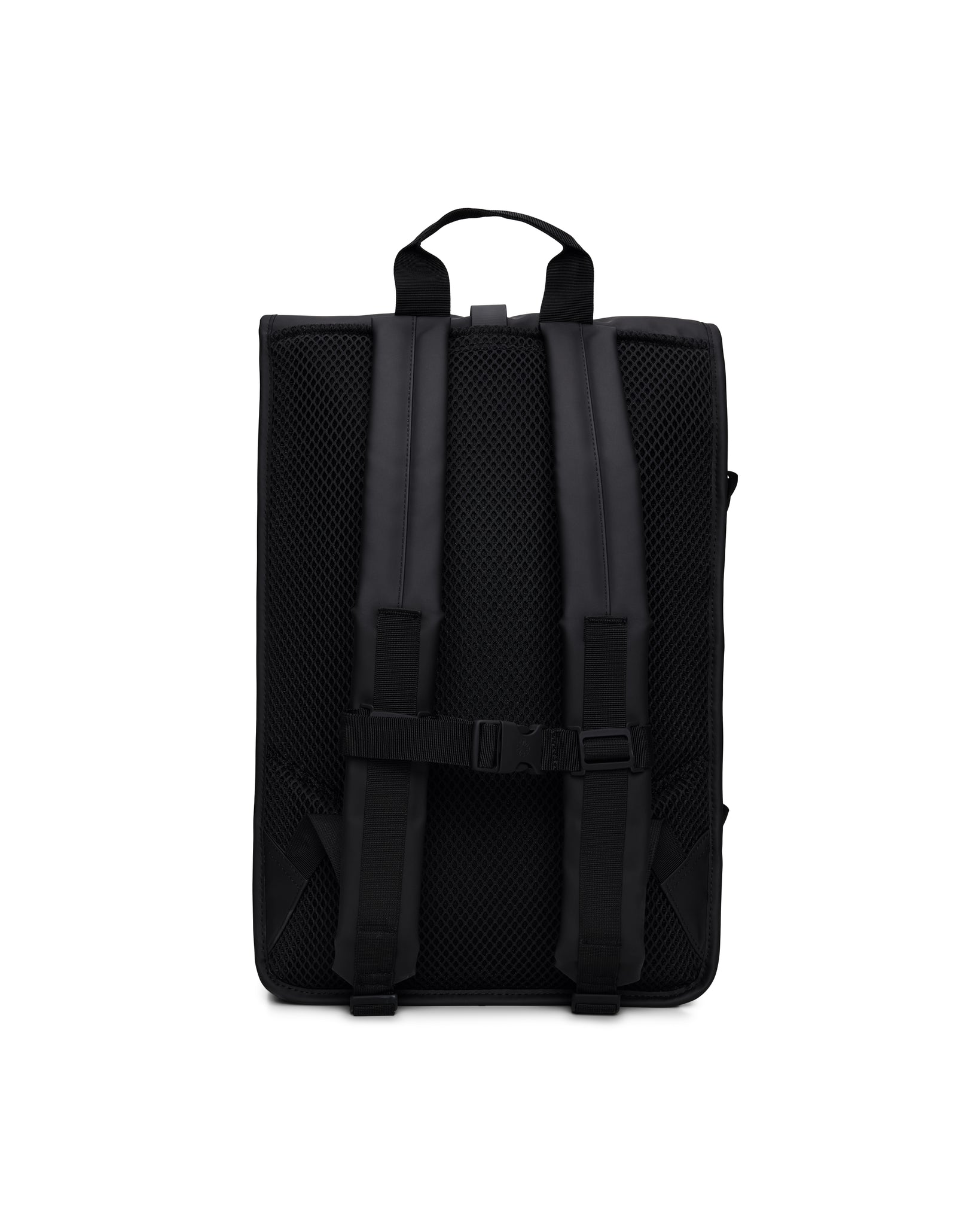 Rolltop Rucksack Large Backpack - Black