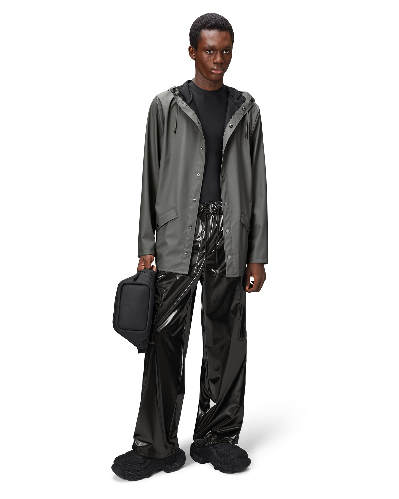 Jacket Raincoat - Grey (Unisex)