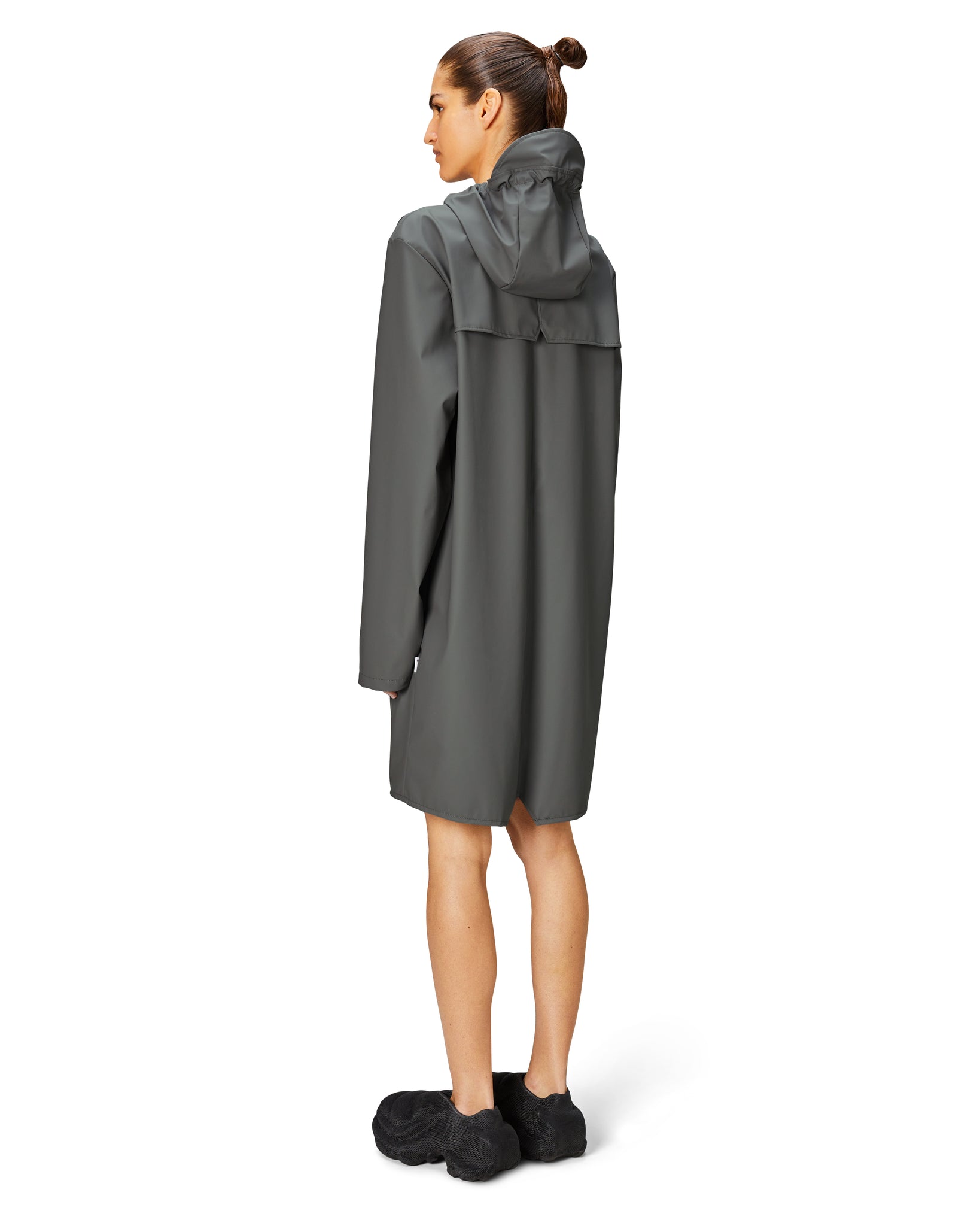 Long Jacket Raincoat - Grey (Unisex)