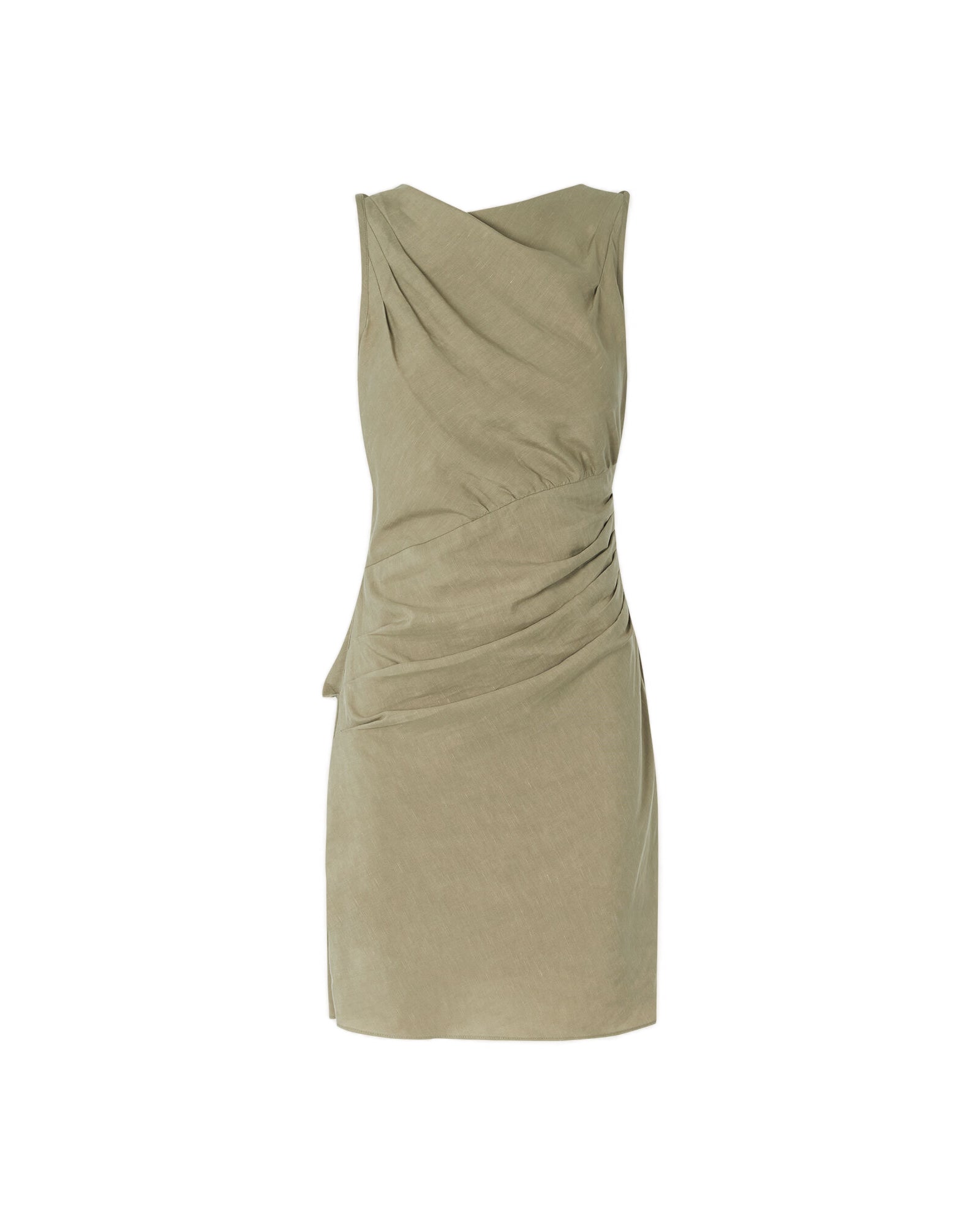 Sahira Short Dress 15262 - Light Olive