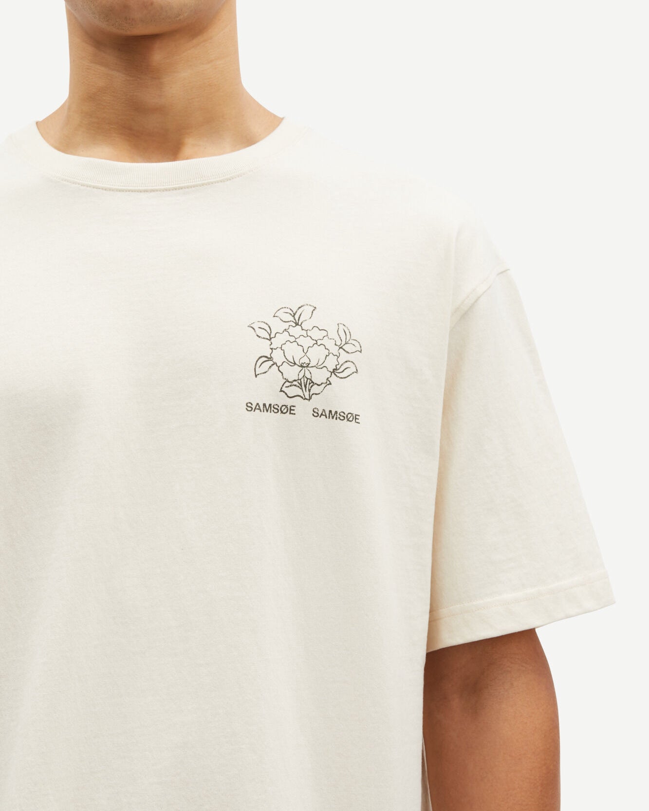 T-shirt Sapoésie 15316 - Lotus Blanc