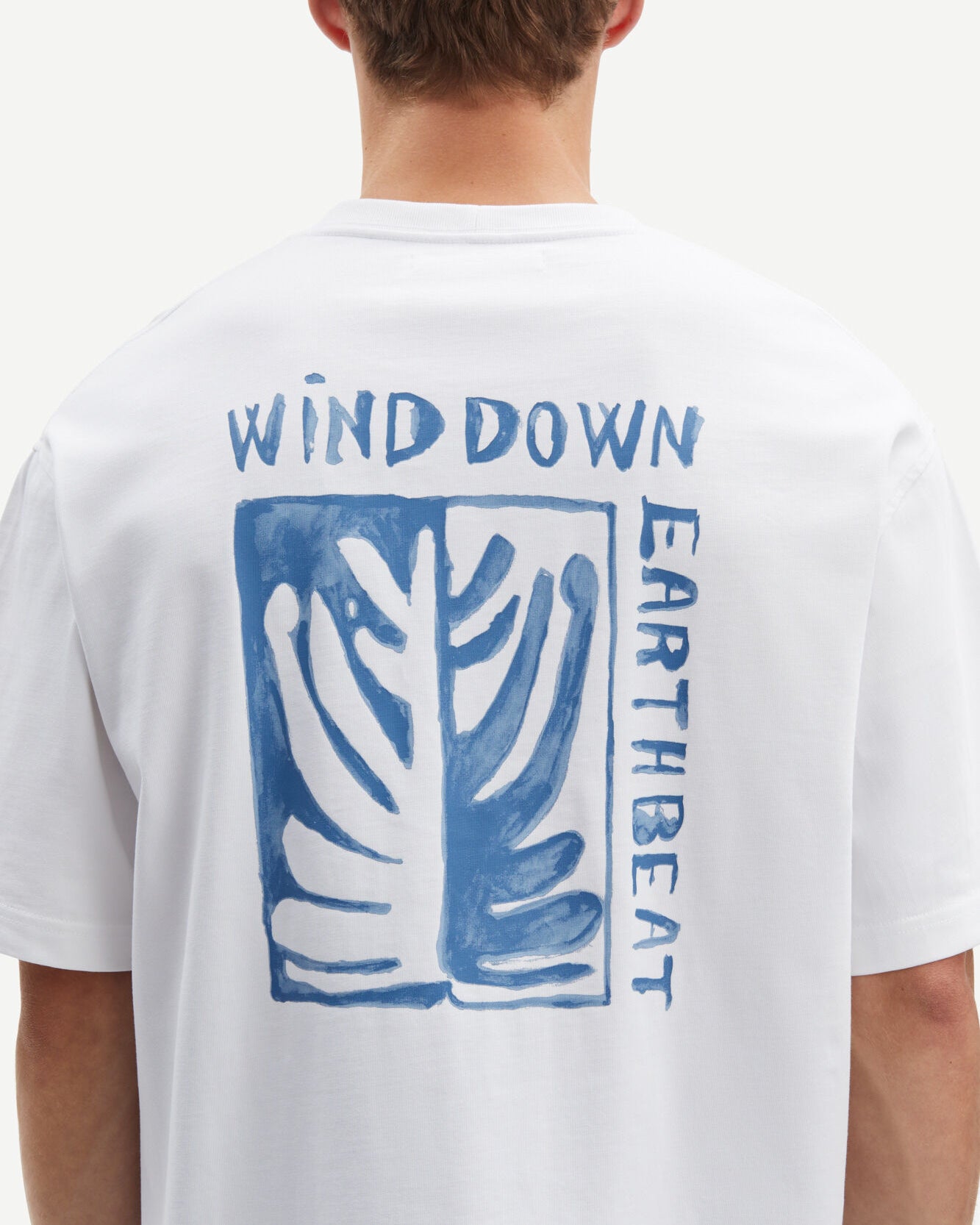 T-shirt Sawind Uni 11725 - White Earth Beat