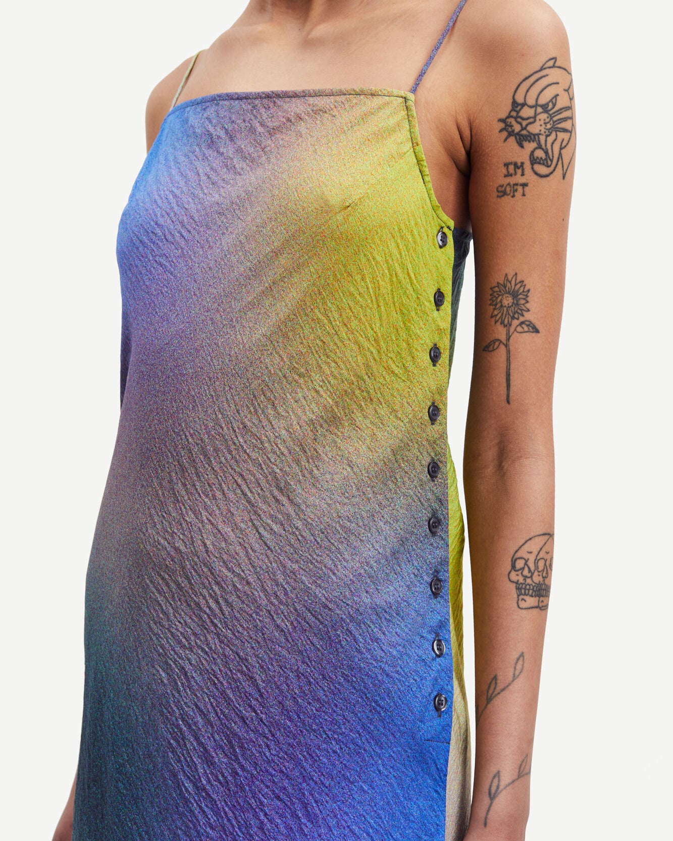 Mannaha 14639 Dress - Blur Multicolor