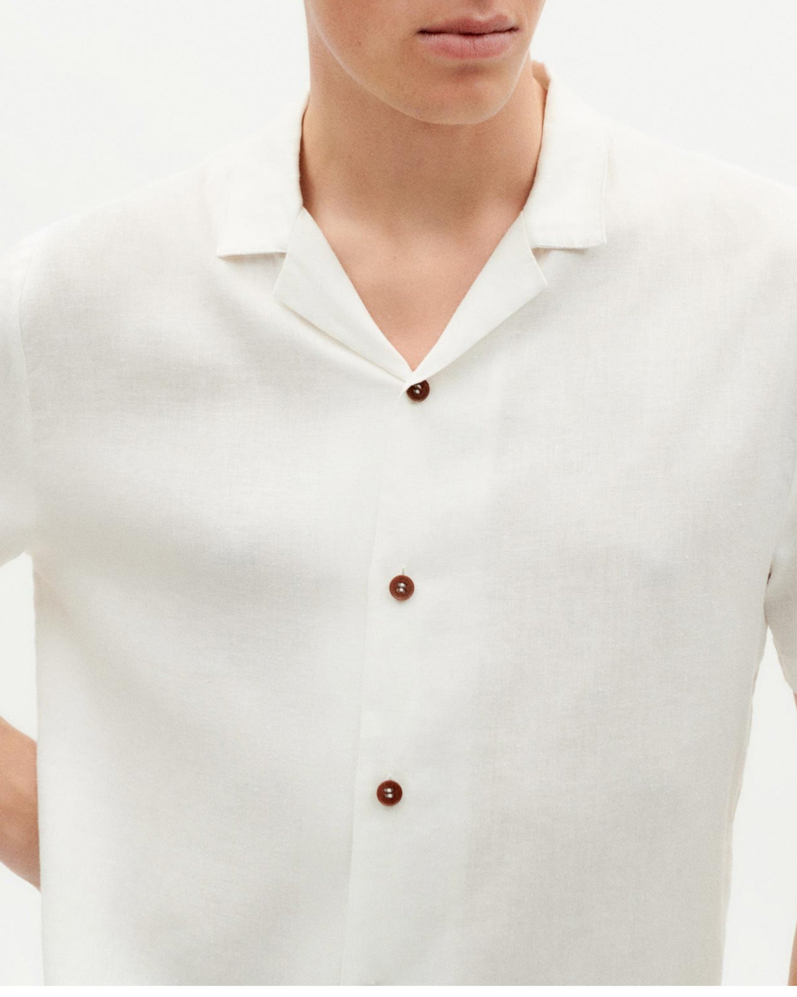 Hemp Jules unisex shirt - White