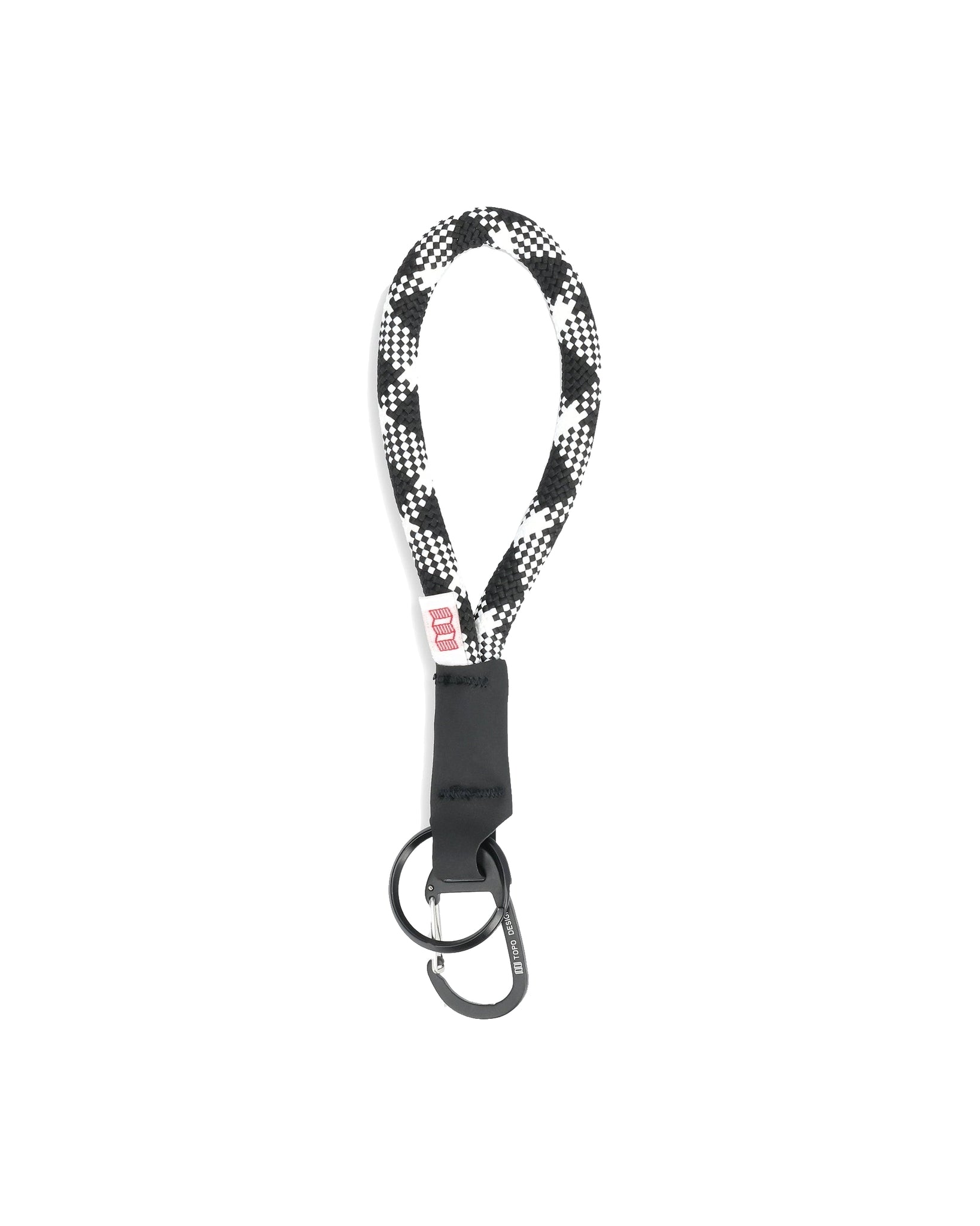 Llavero Crux Key Clip - Negro/Blanco