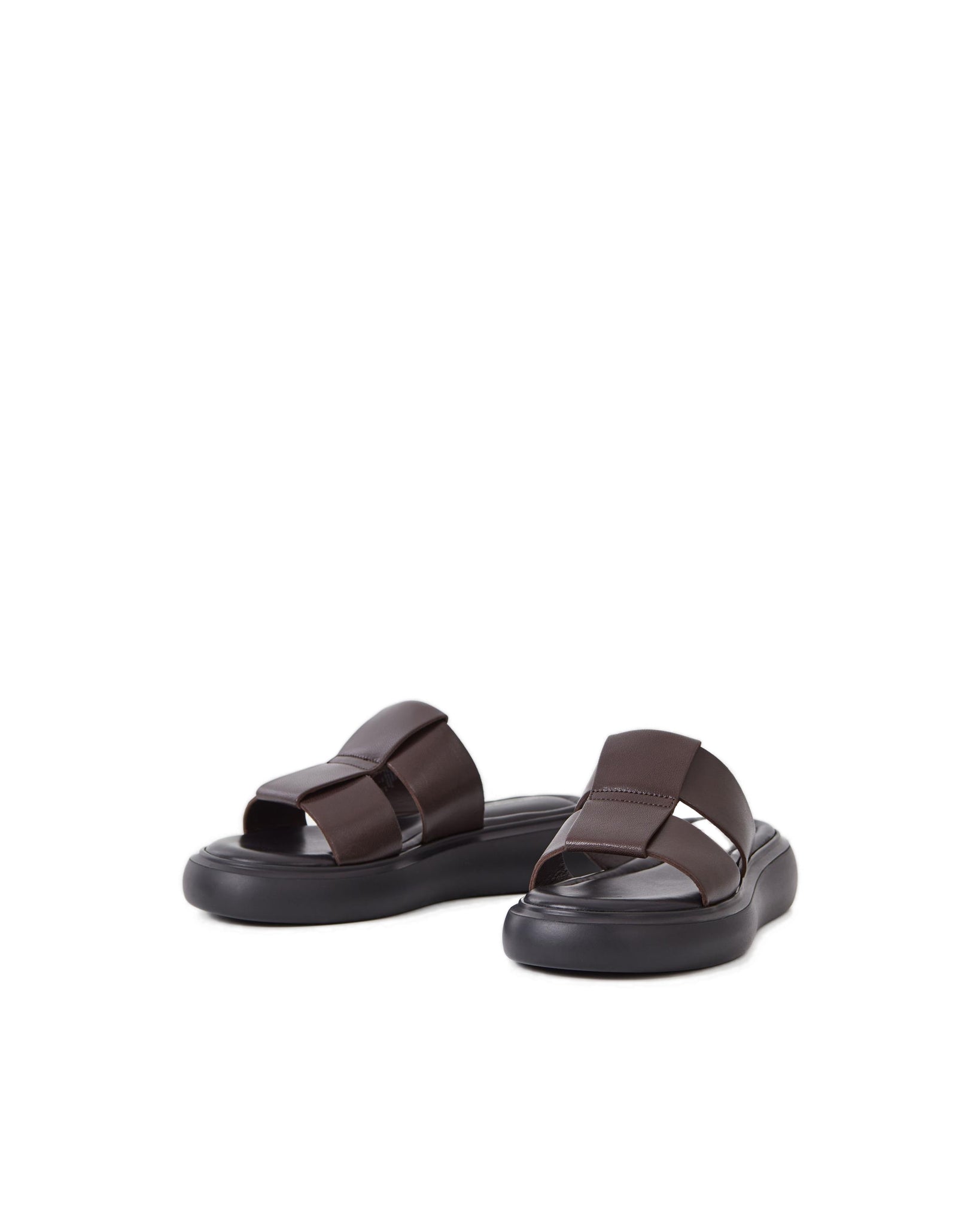 Blenda (5519-201-35) Sandals - Dark Brown Leather