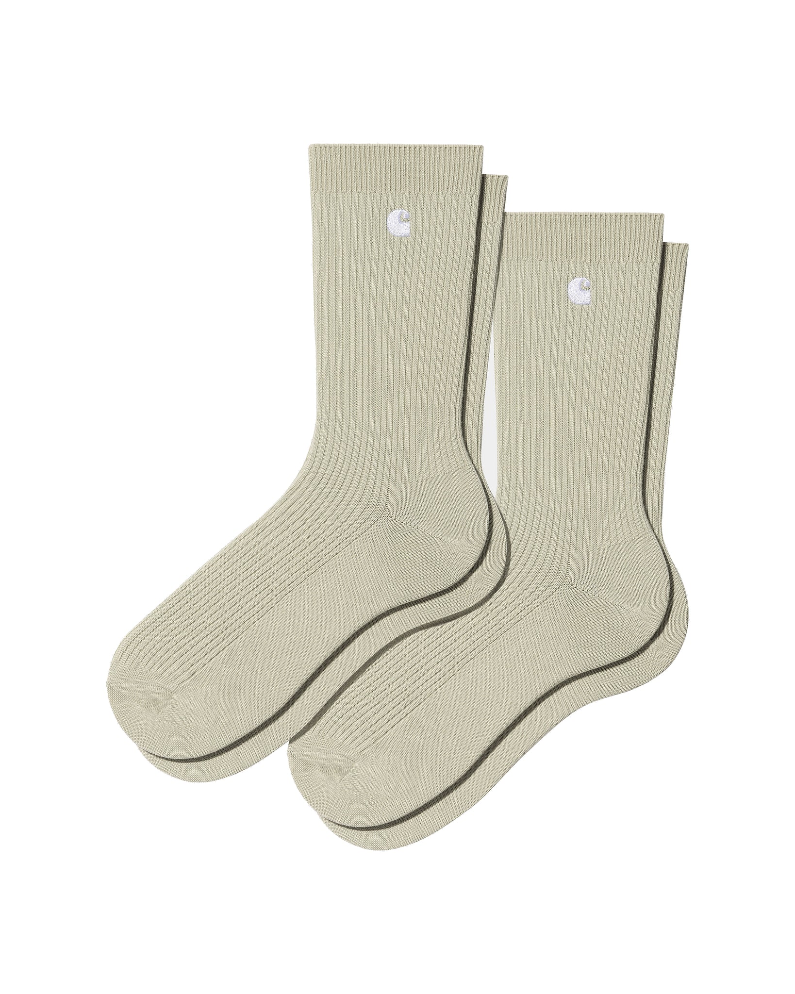 Madison socks (2 pairs Pack) - Beryl/White