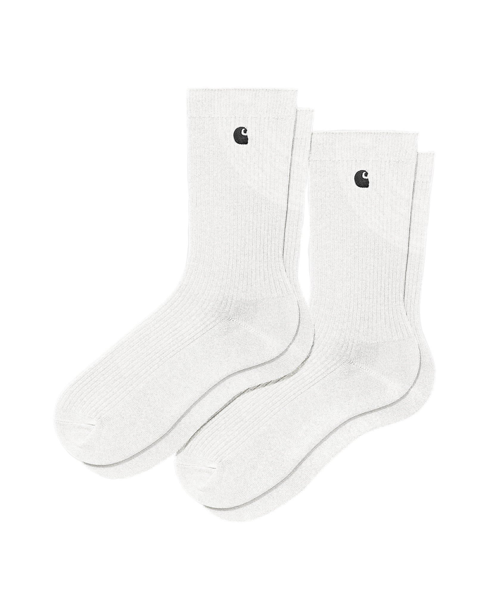Madison socks (2 pairs Pack) - White/Black