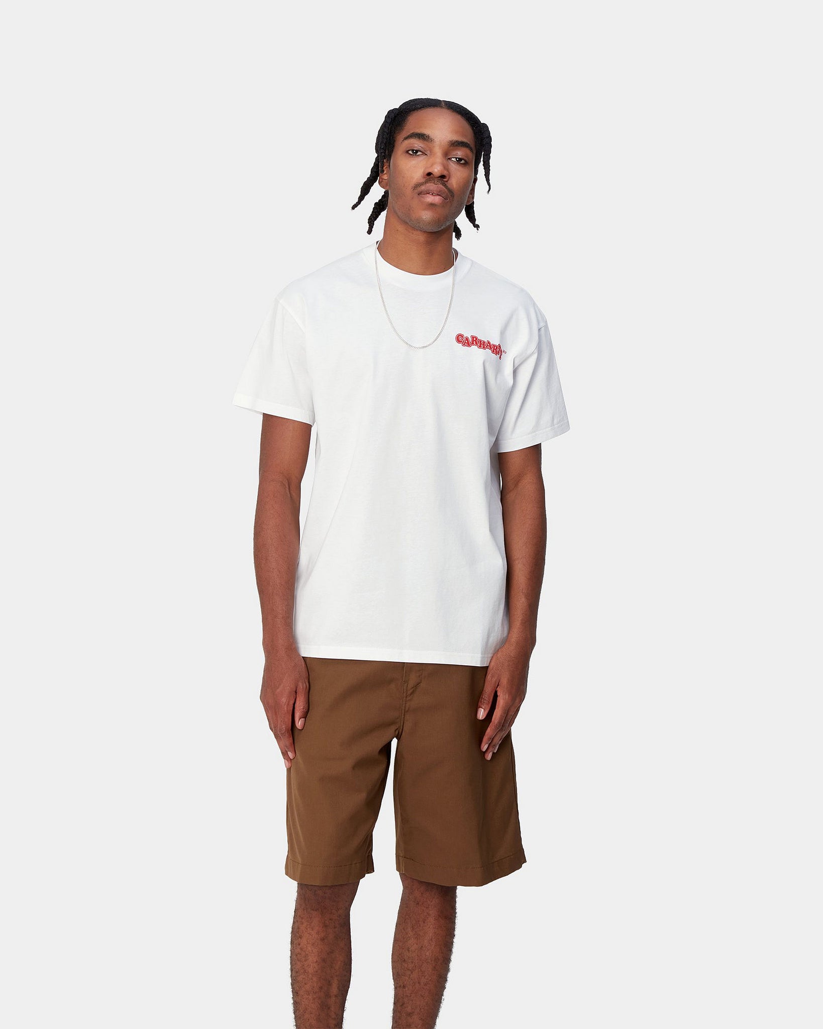Camiseta S/S Fast Food - White/Red