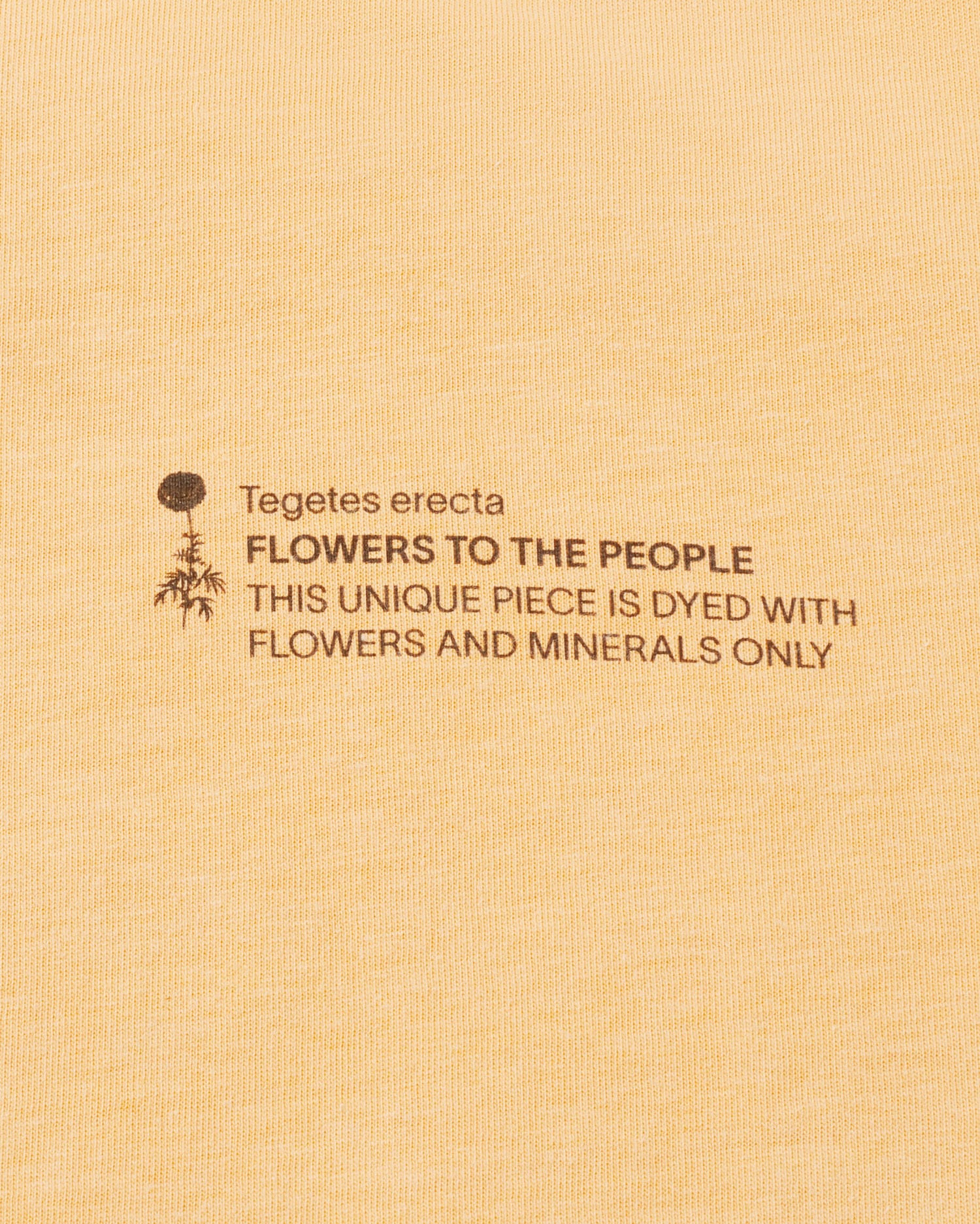 Flowers to the People t-shirt - Tagetes