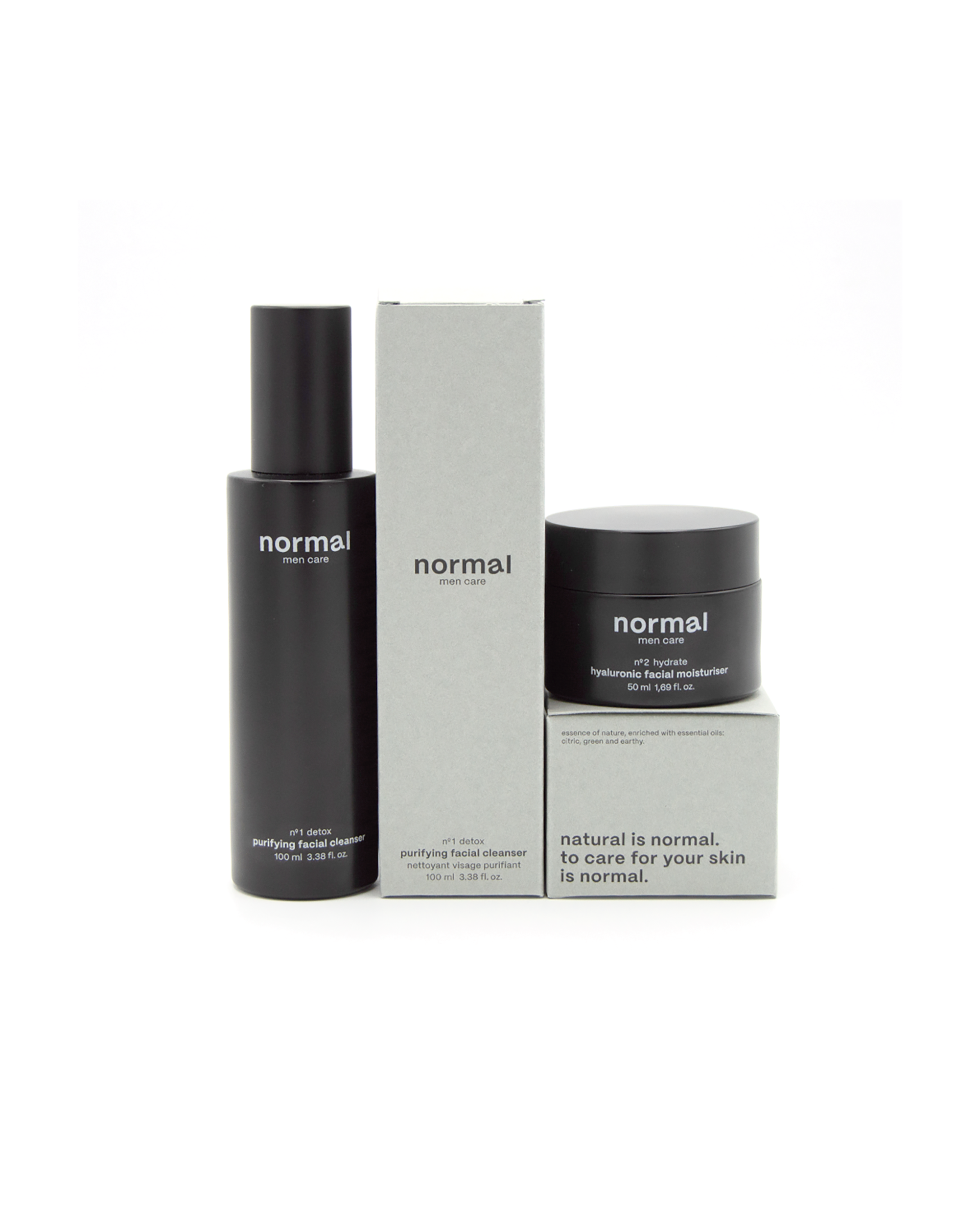 Set essencial Cura facial