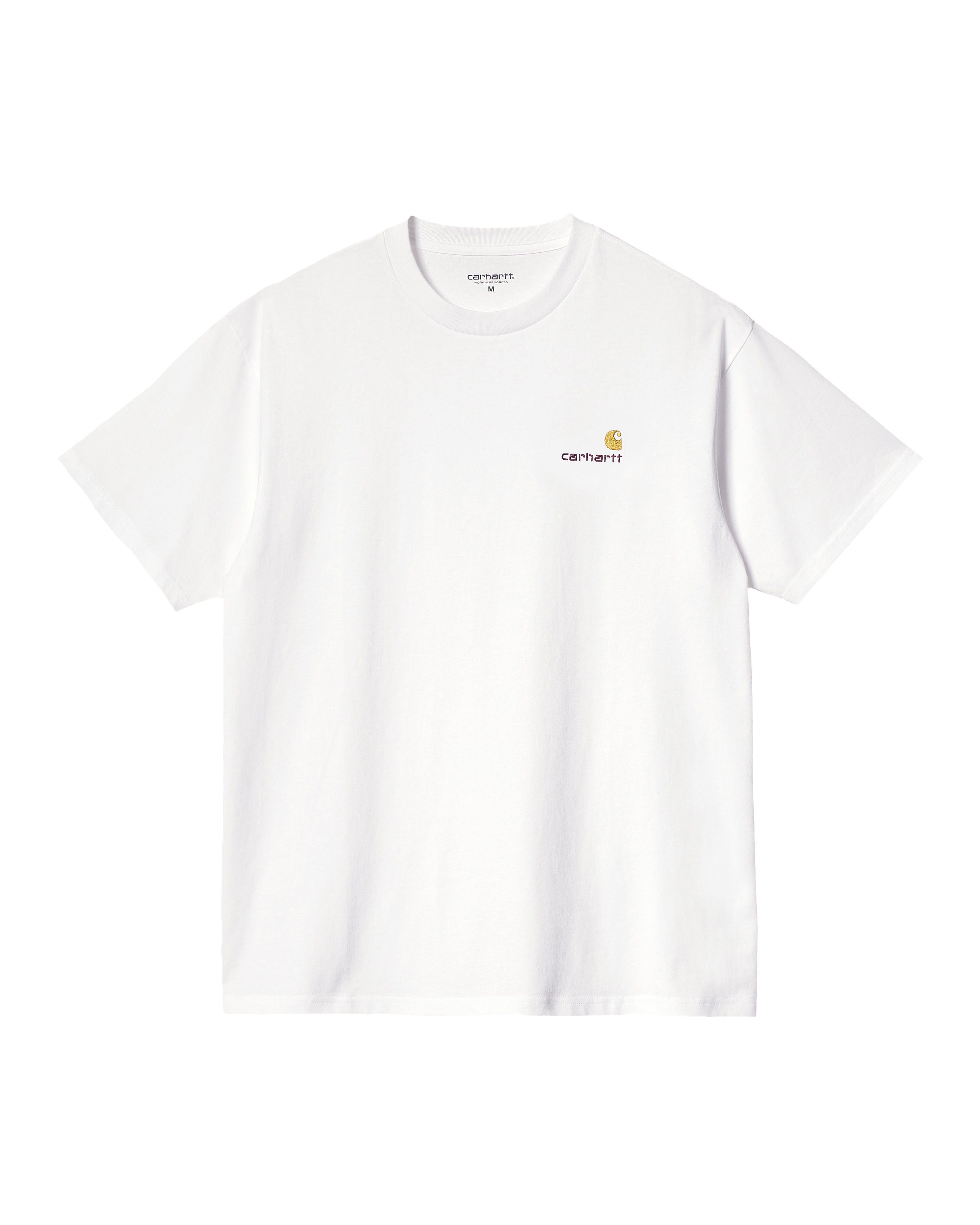 Camiseta SS American Script - Blanco