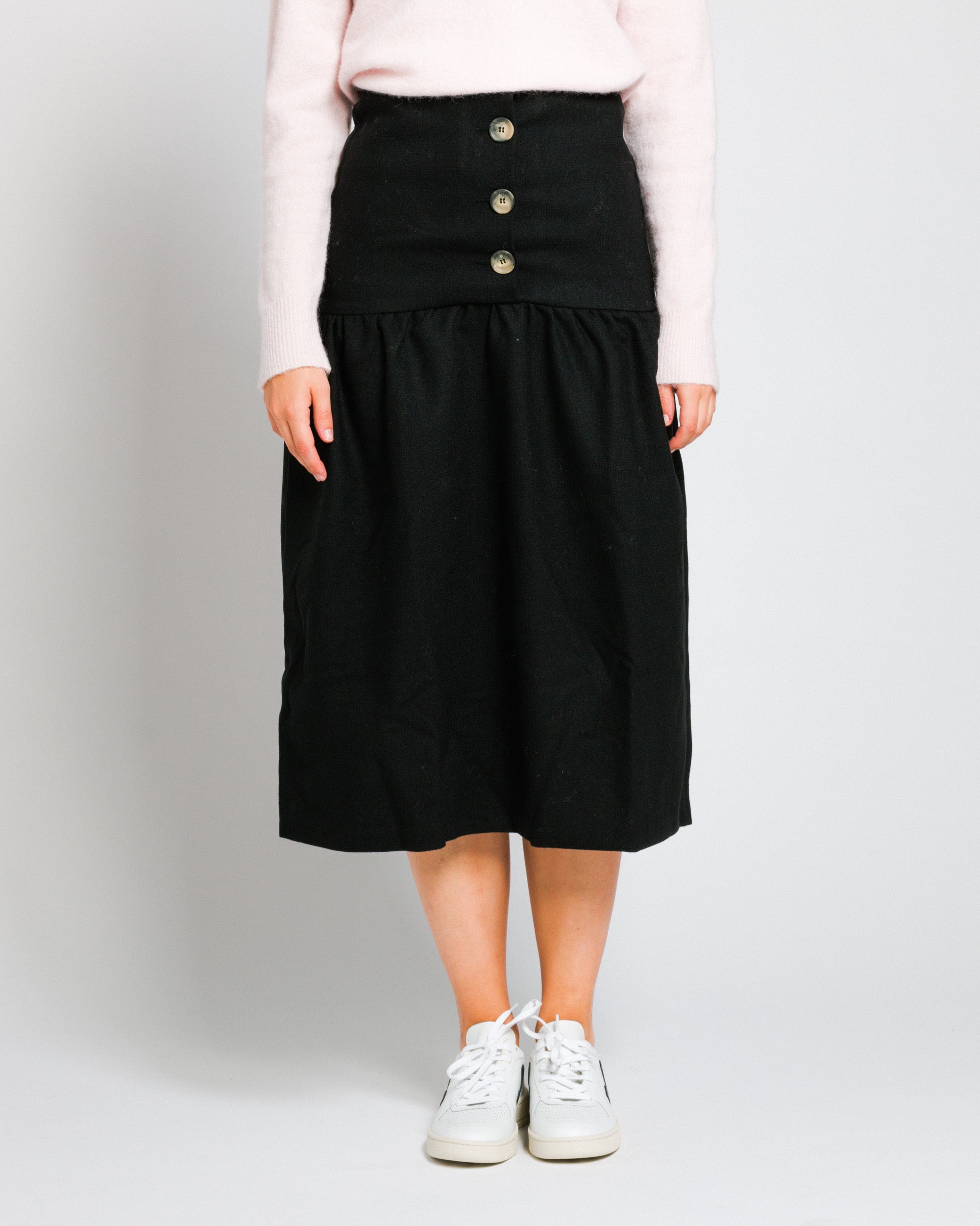 Rita Row | Falda Lana 1426FA - Black