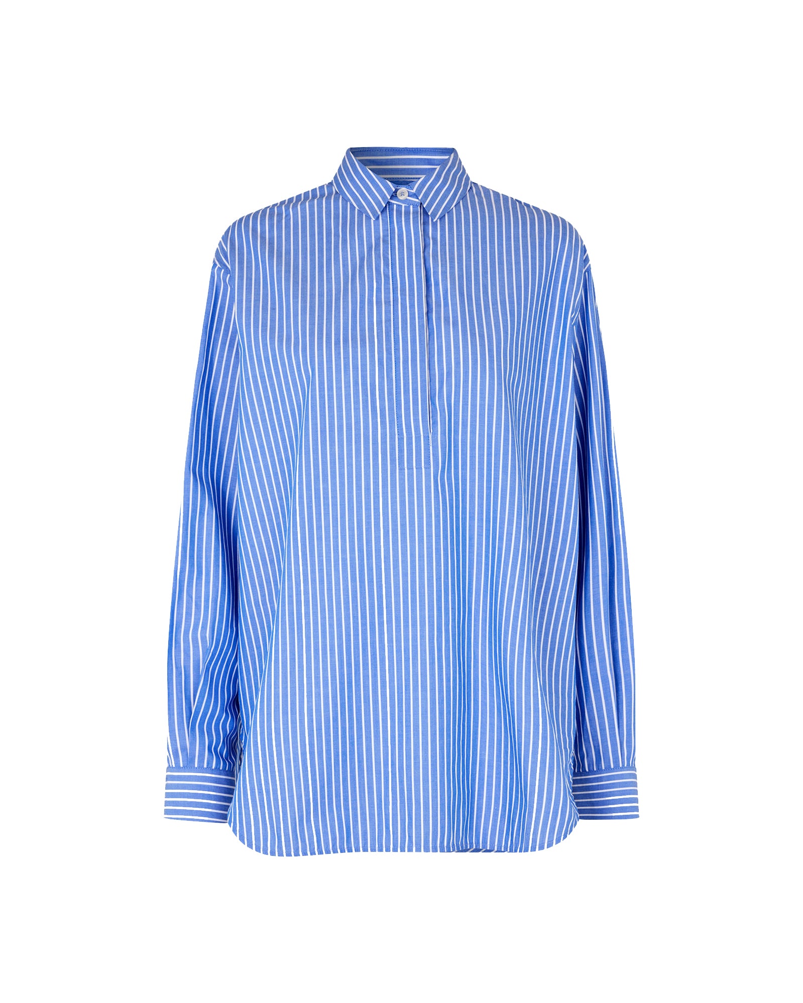 Alfrida HP 14765 Shirt - Blue White Stripes