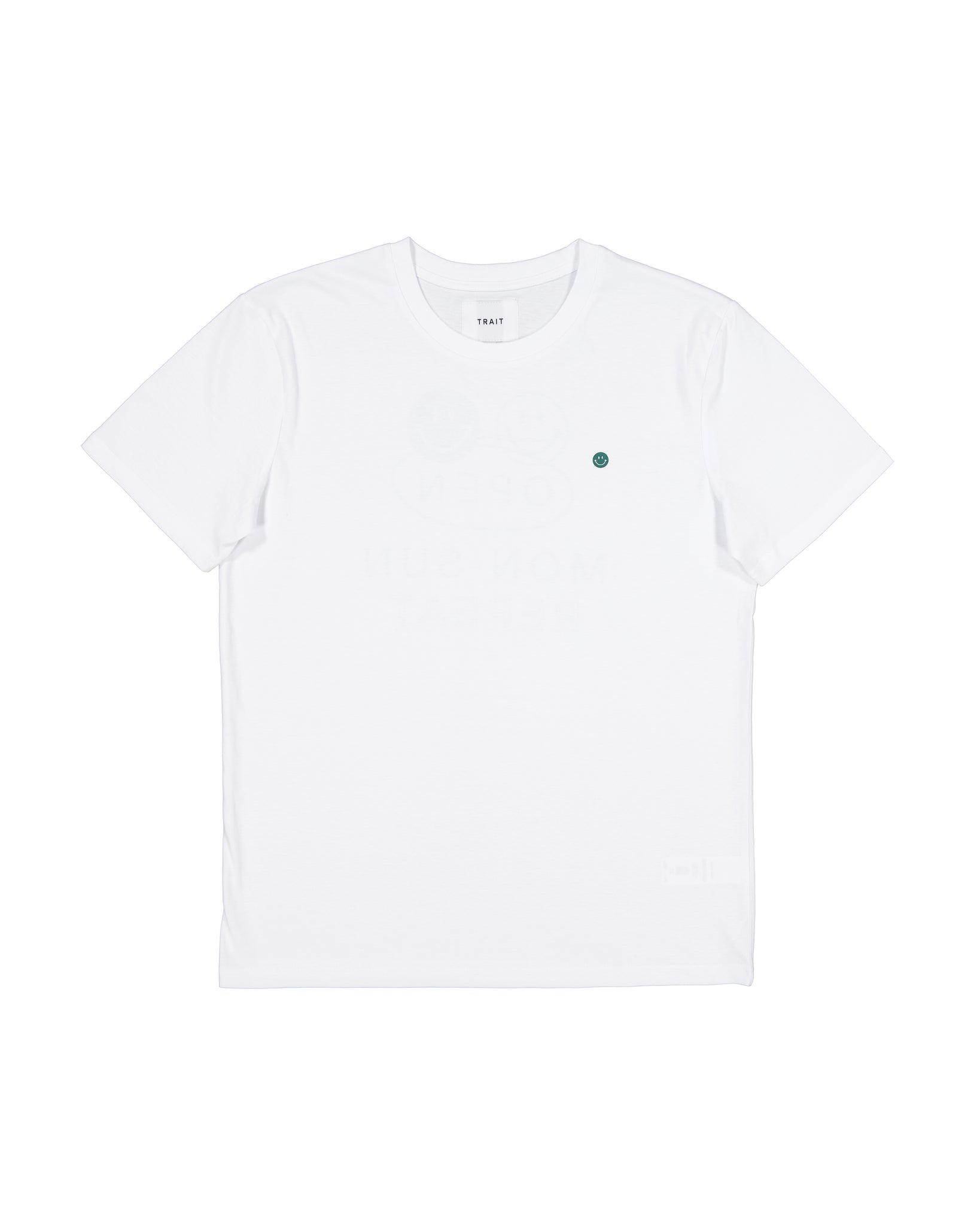 TRAIT | Camiseta de manga corta Open - Blanca